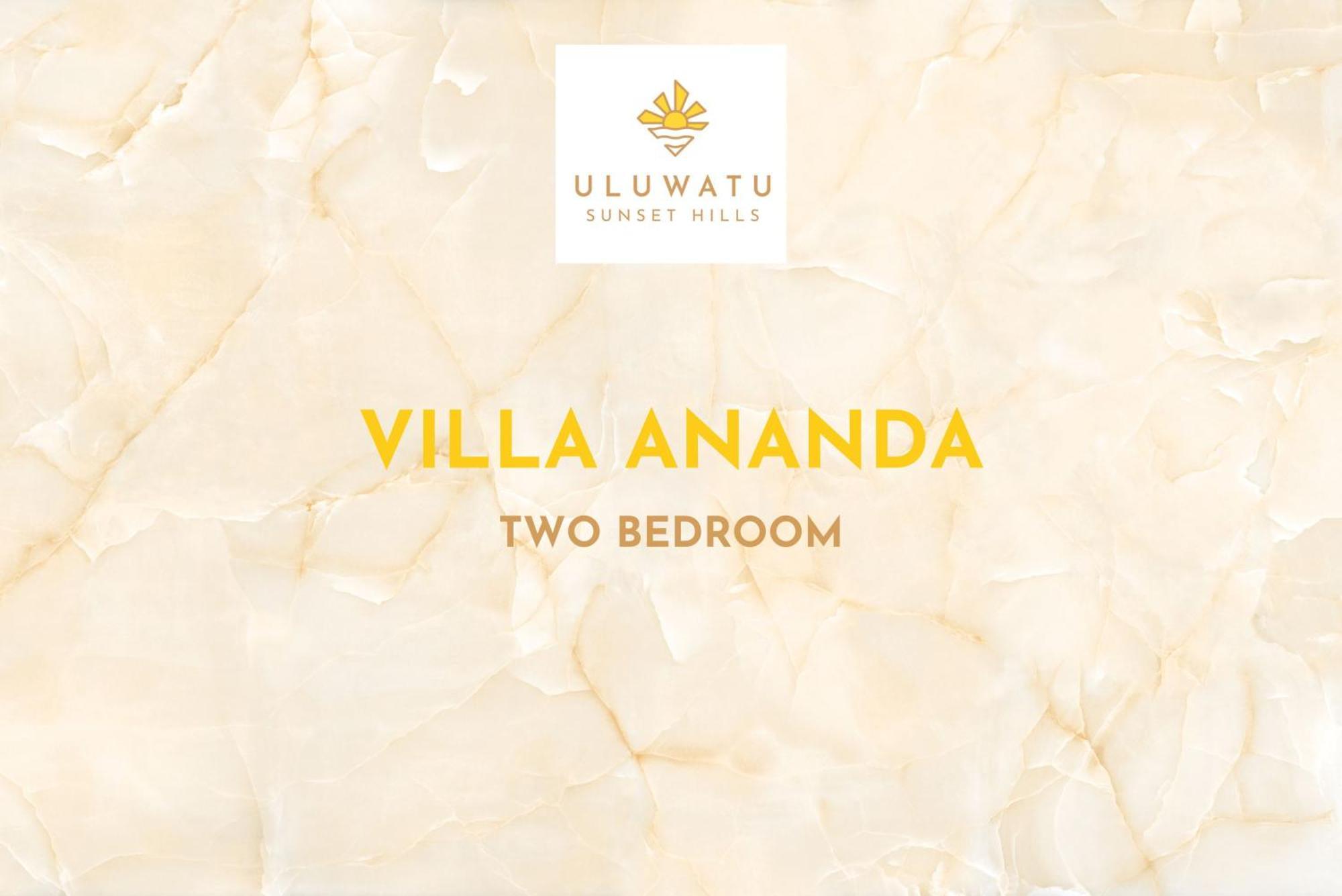 Uluwatu Sunset Hills Lejlighed Værelse billede